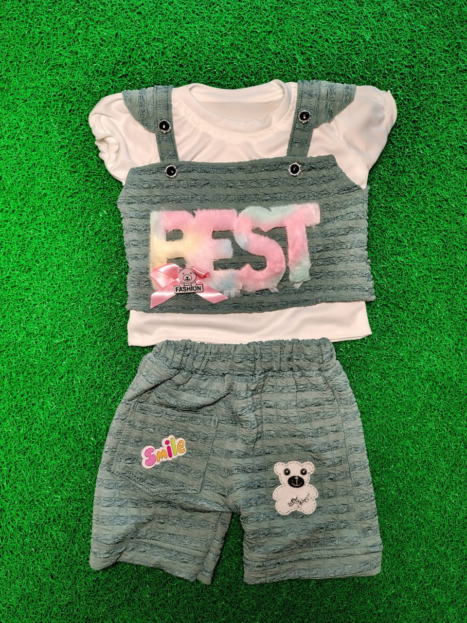 Arpita 3 Pcs Shorts Set D03 - Image 4