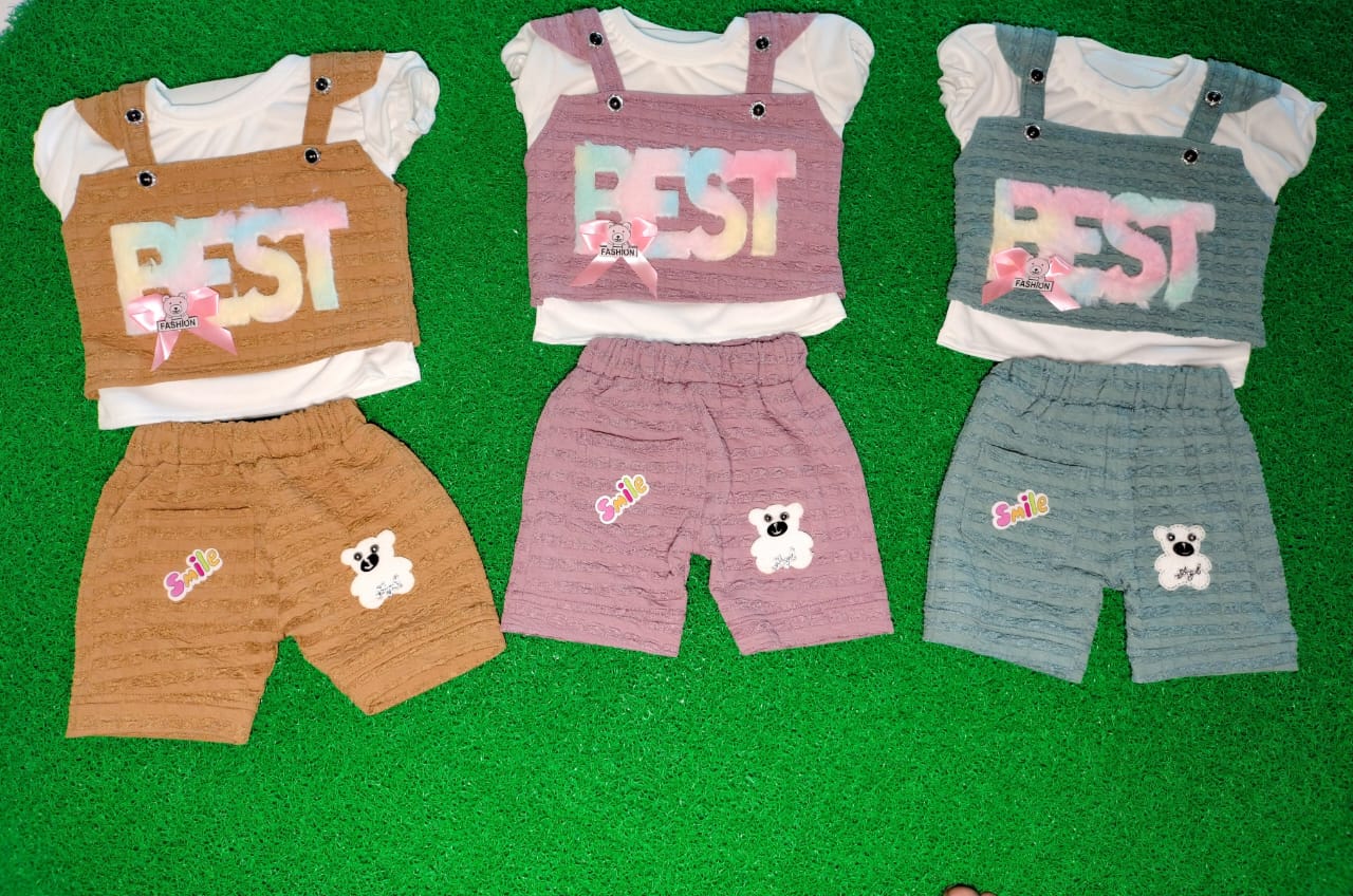 Arpita 3 Pcs Shorts Set D03 - Image 2