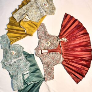 Cash Party Wear Frock With Jacket