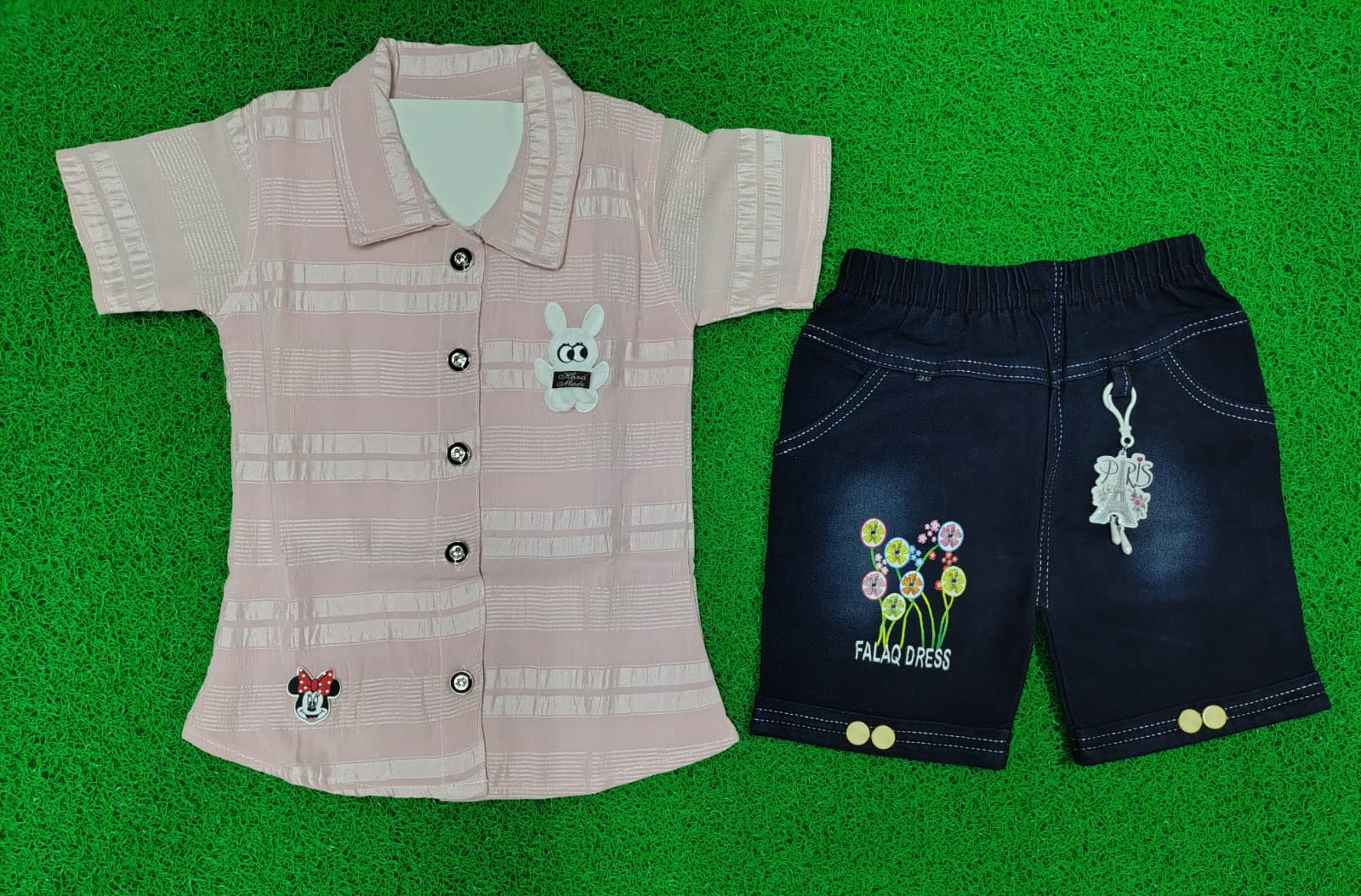Falaq Shorts Set D01 - Image 7