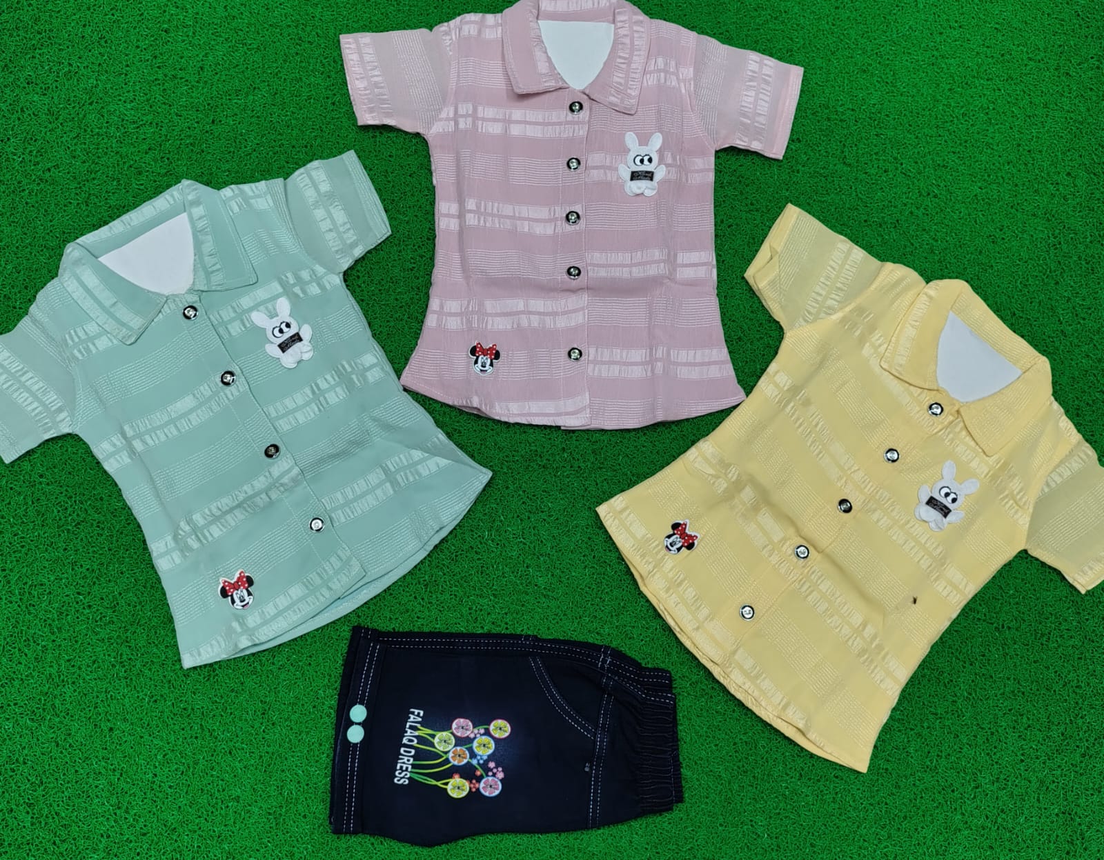 Falaq Shorts Set D01 - Image 4