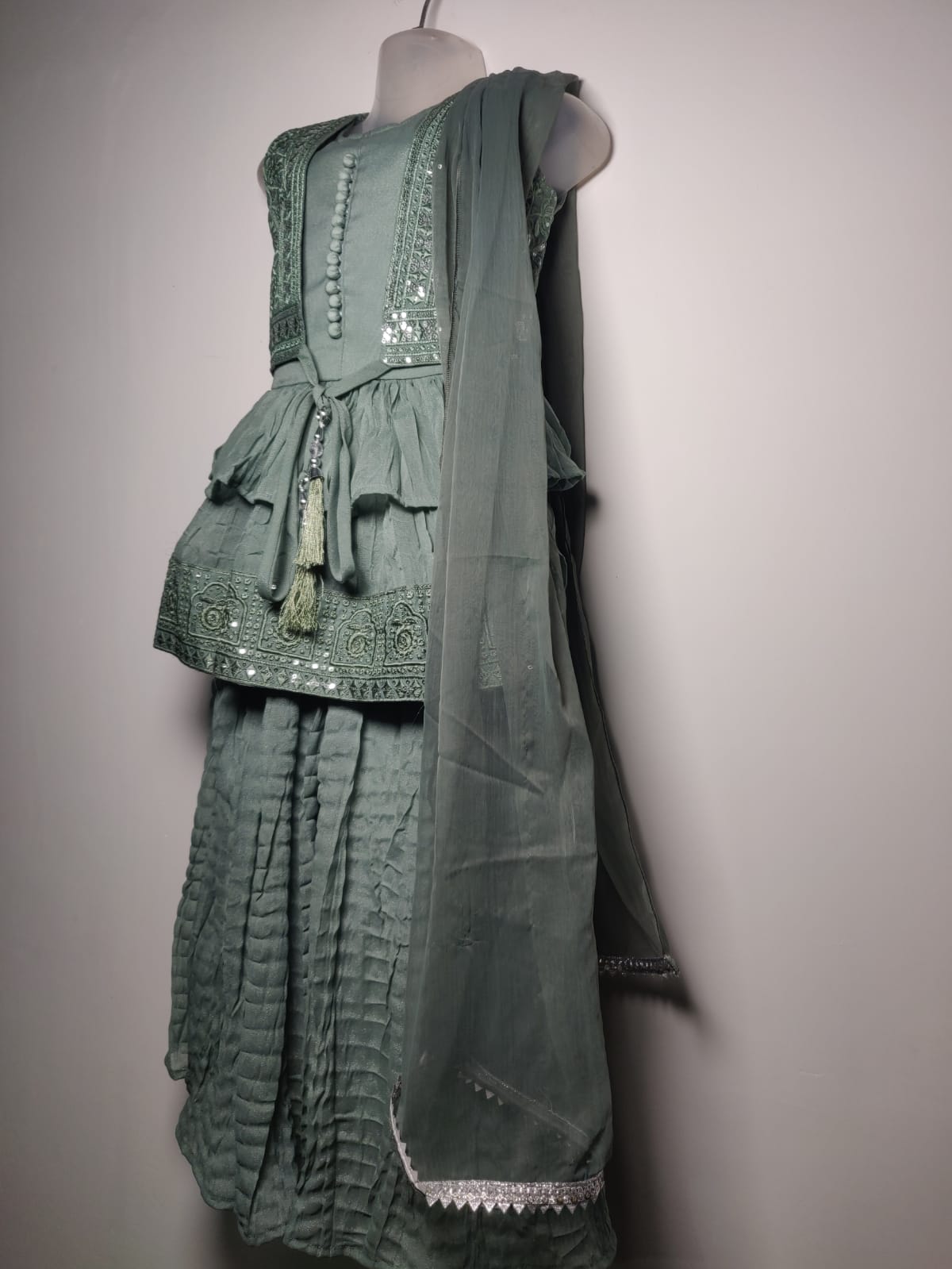 NStyle Sharara Suit Set With Duptta - Image 4