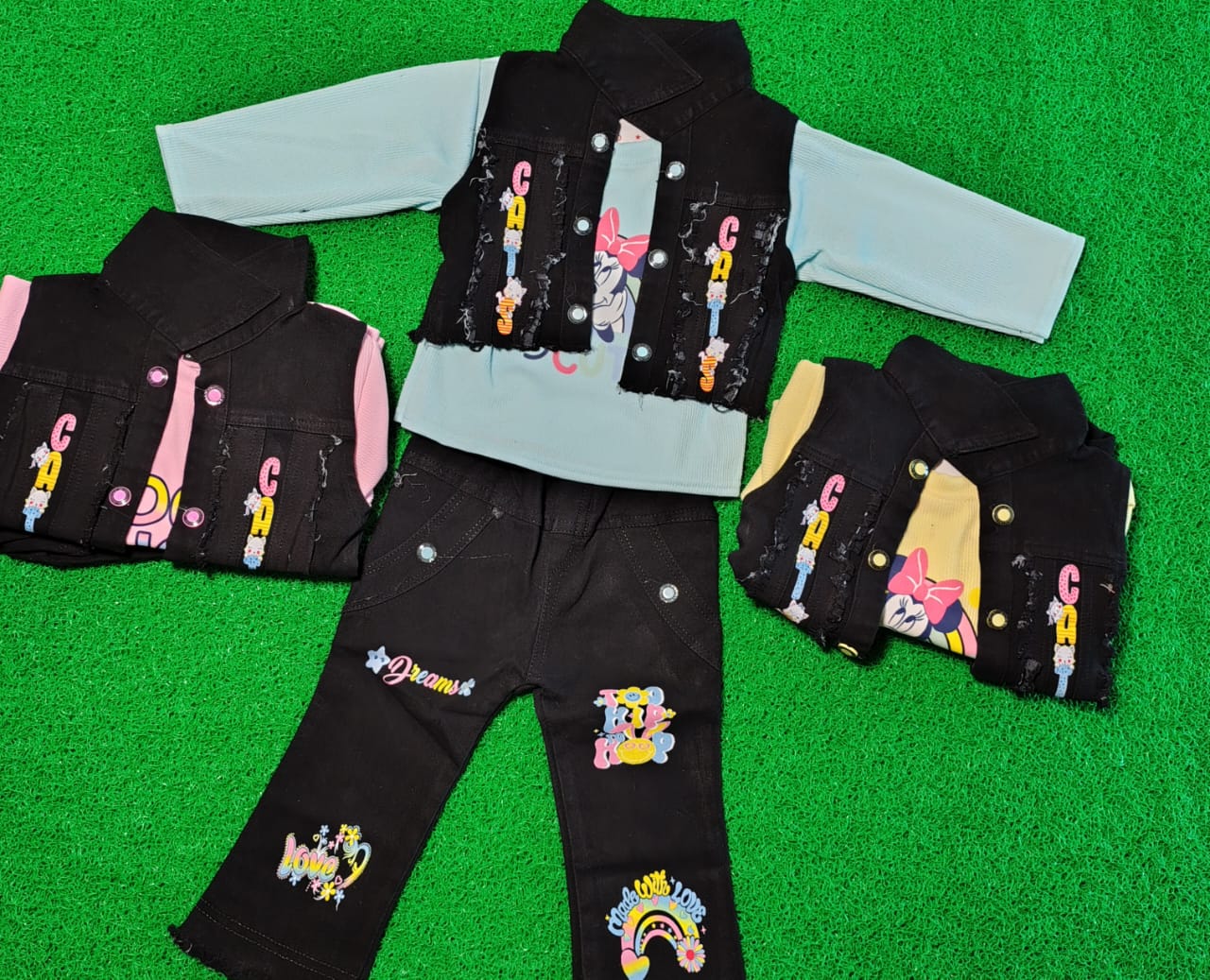 R.m Golden 3 Pcs Set