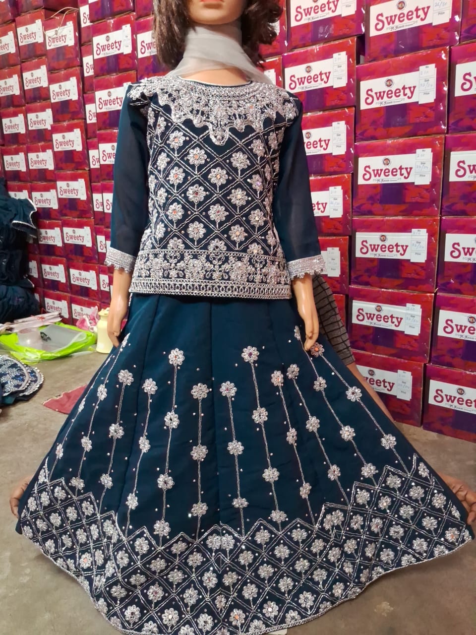 Sweety Lengha Choli With Duptta D 02