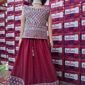 Sweety Lengha Choli With Duptta D 01 , size 26/30 , 32/34, XL